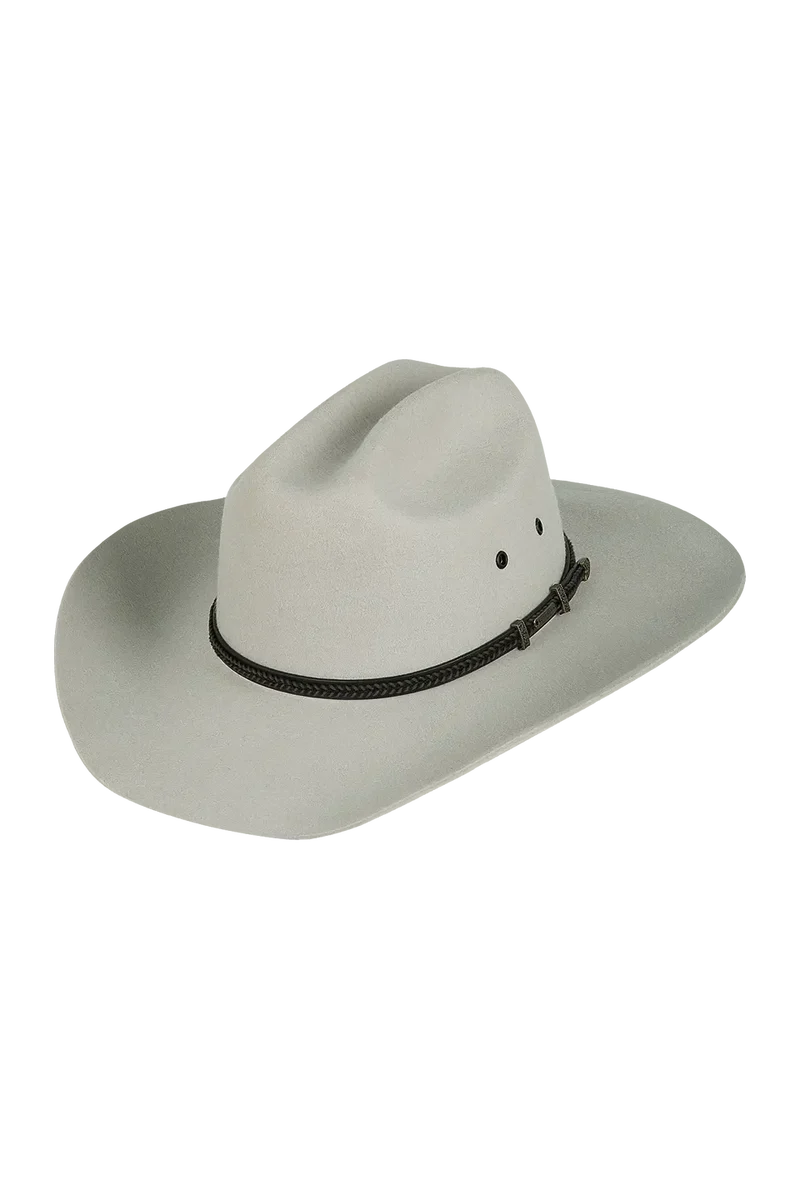 Baxter Cowboy Hat - Light Grey