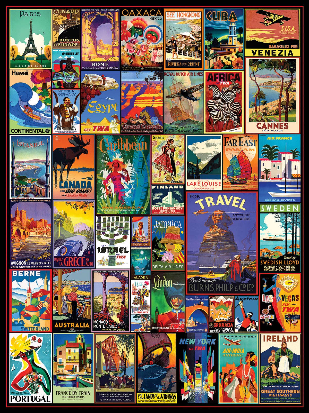 Travel The World Puzzle