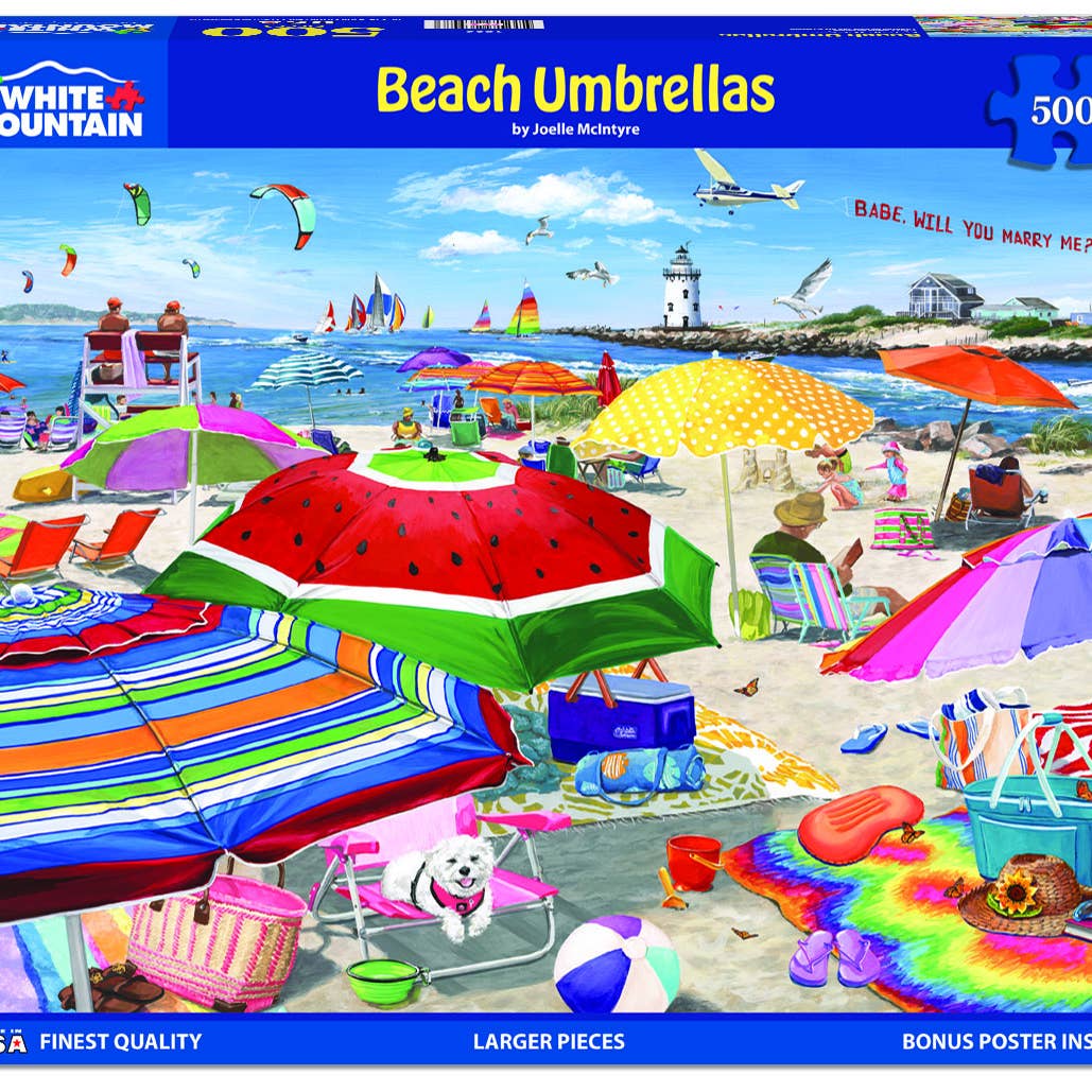 Beach Umbrellas Puzzle