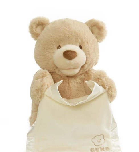 Animated Peek-A-Boo Bear