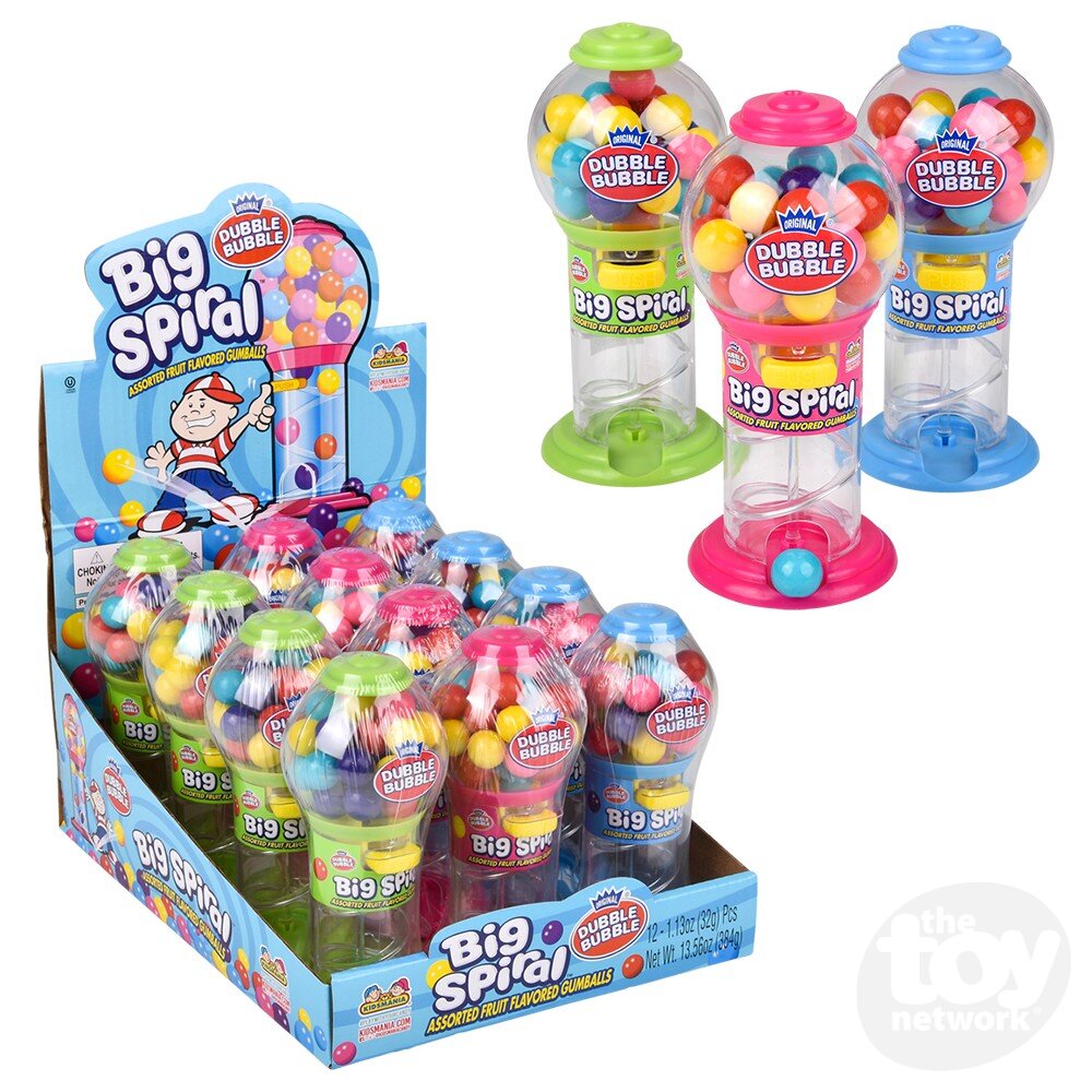 Big Spiral Gumball Dispenser