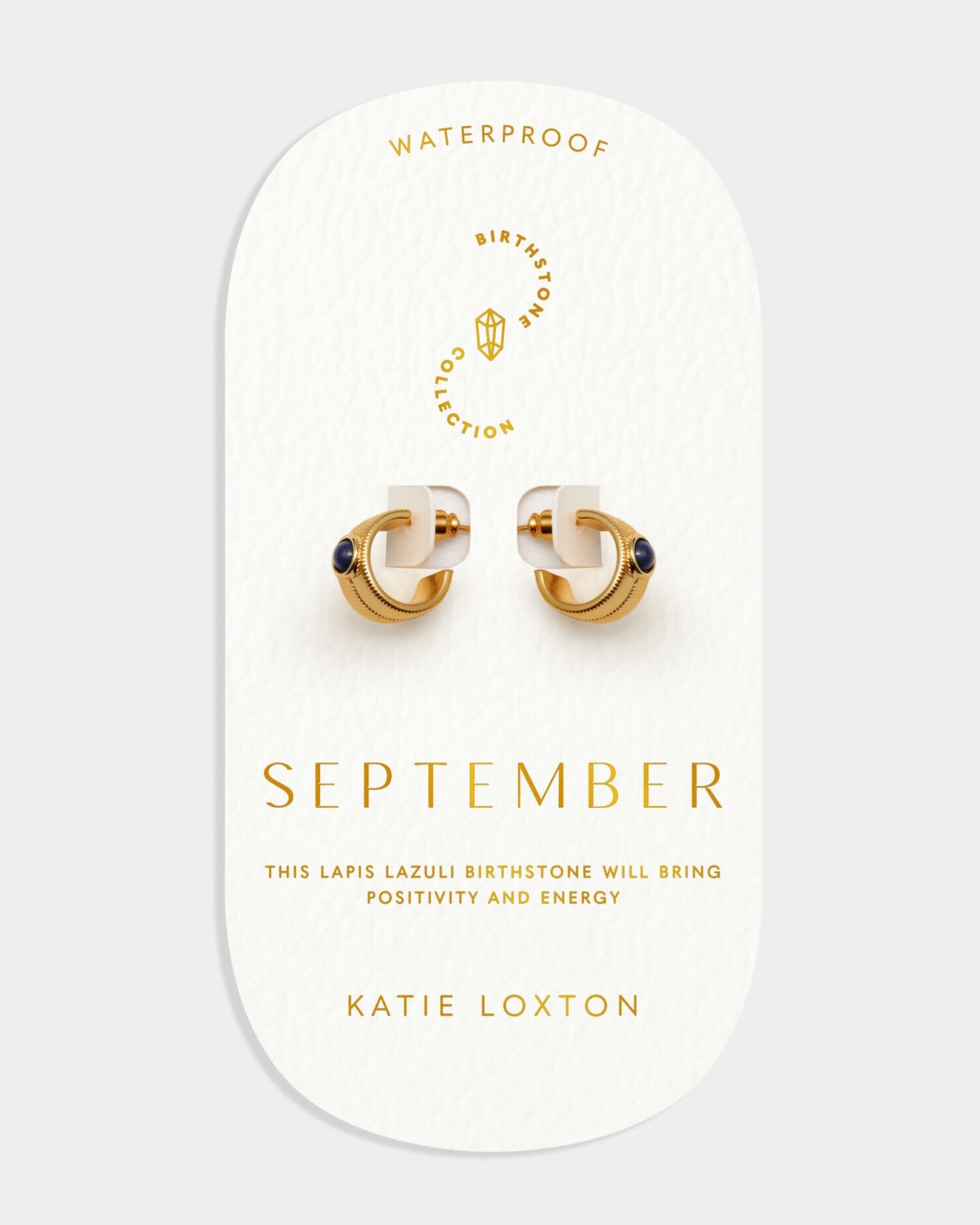 Katie Loxton Birthstone Hoop Earrings (ALL)