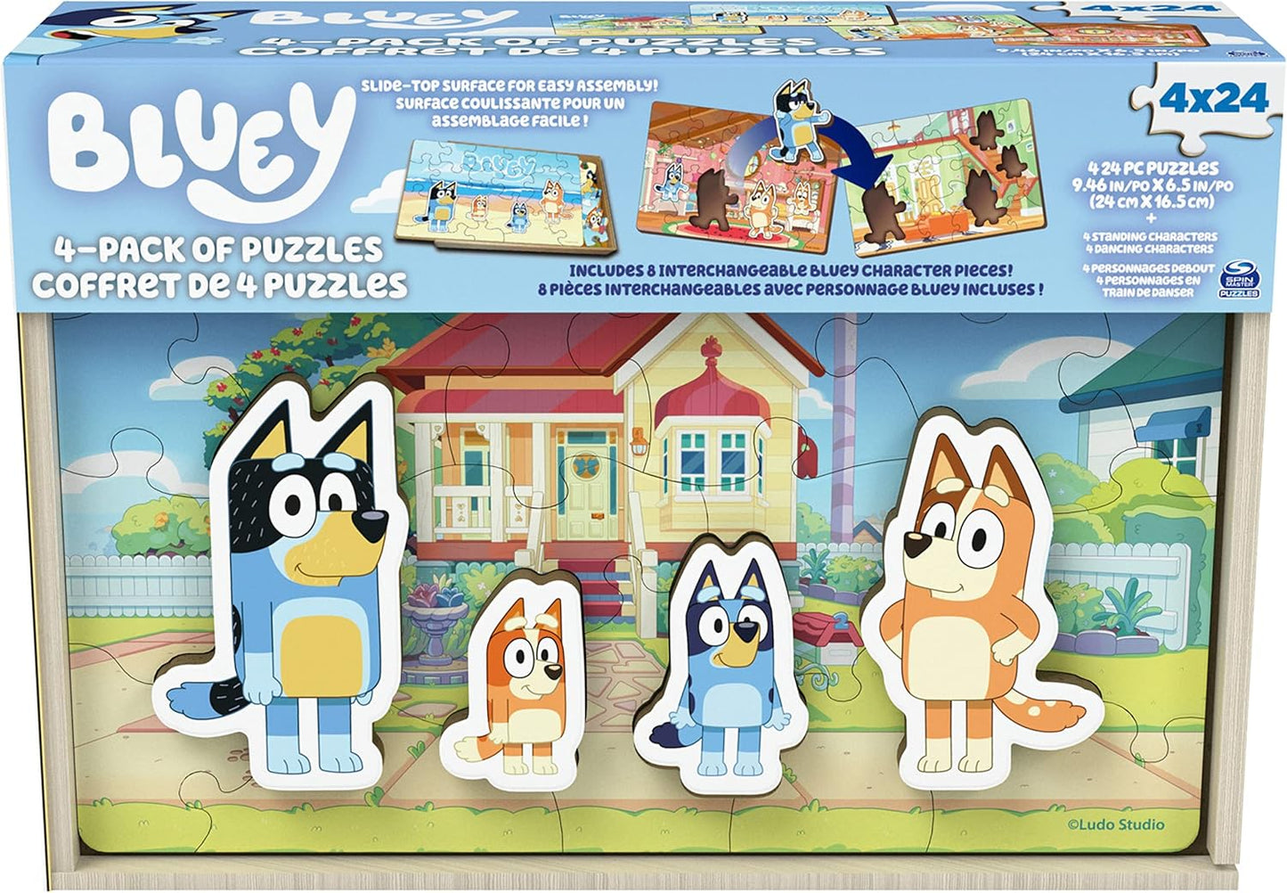 Bluey Puzzles Pack
