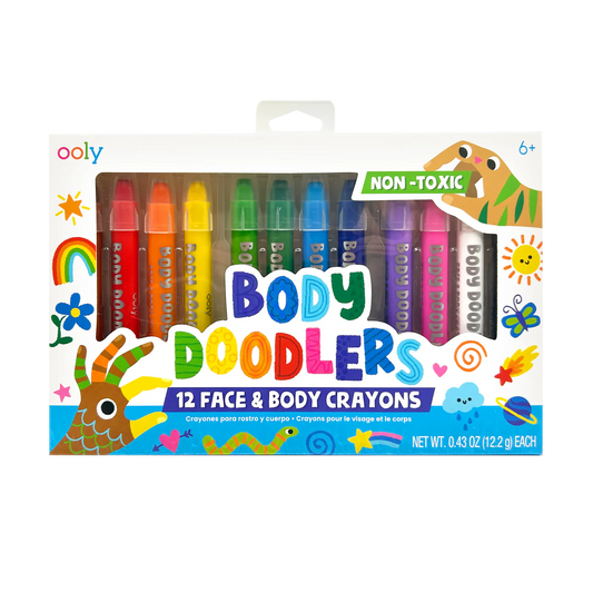 Ooly Body Doodlers Face & Body Crayons