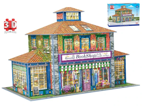 3D Book Shop Puzzle