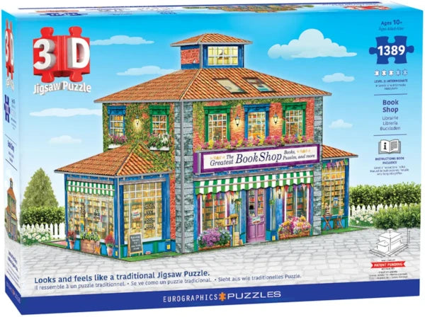 3D Book Shop Puzzle