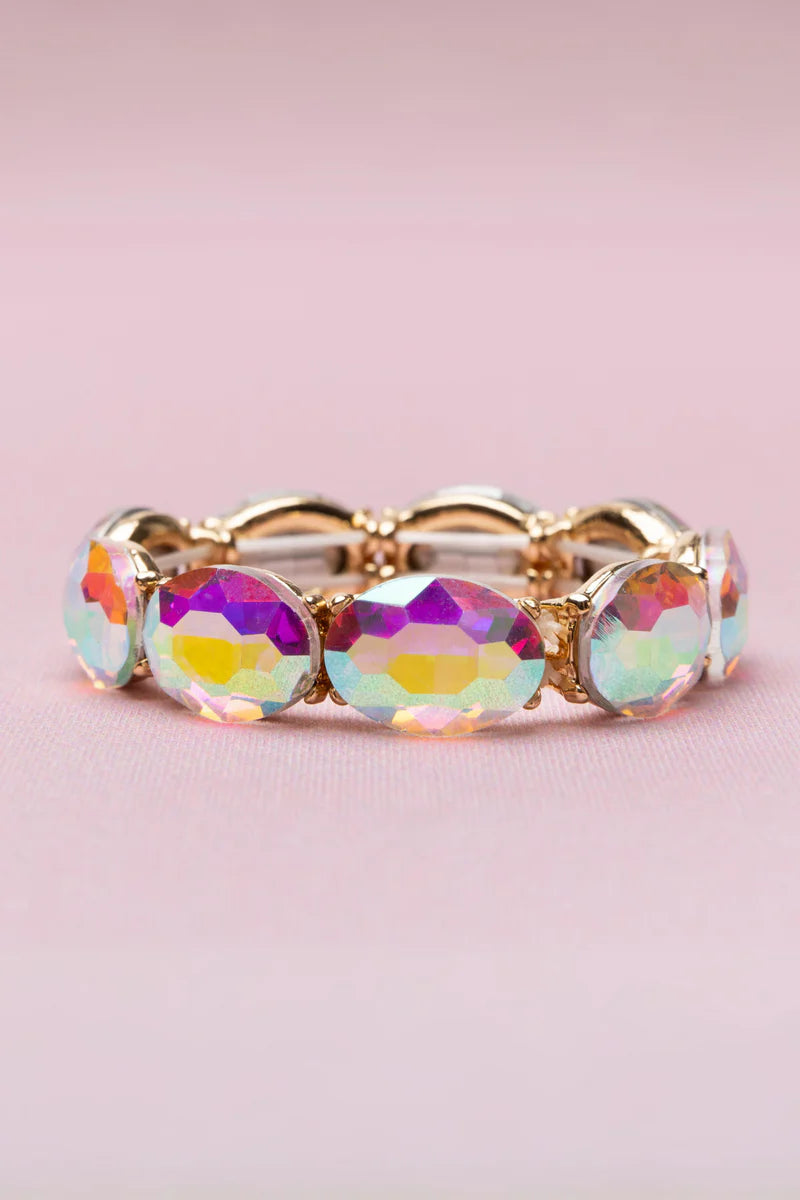 Aurora Borealis Gem Bracelet
