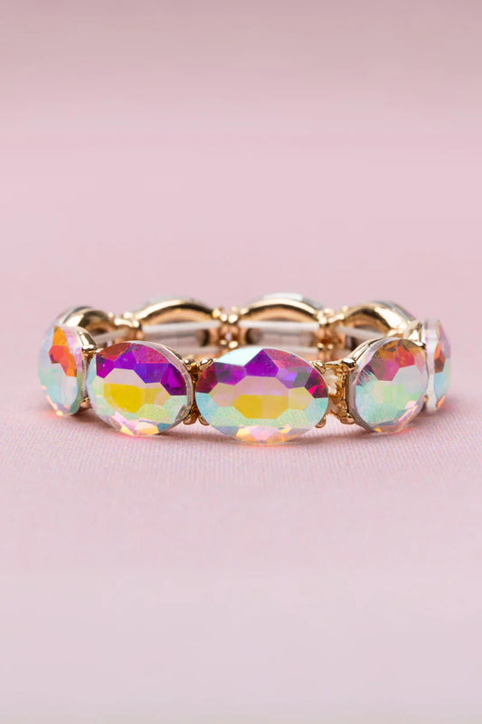 Aurora Borealis Gem Bracelet
