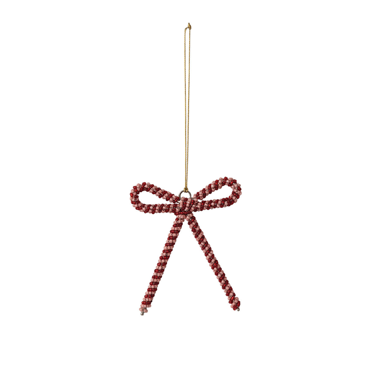 Beaded Bow Ornament