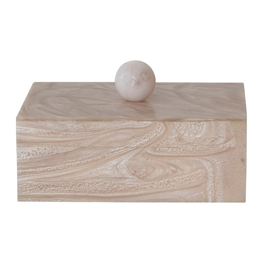 Marbled Resin Box