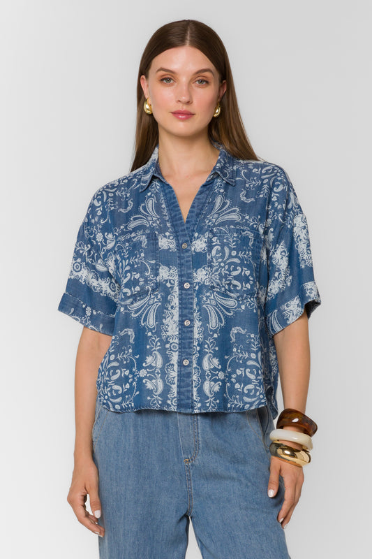 Brandon Bandana Blouse