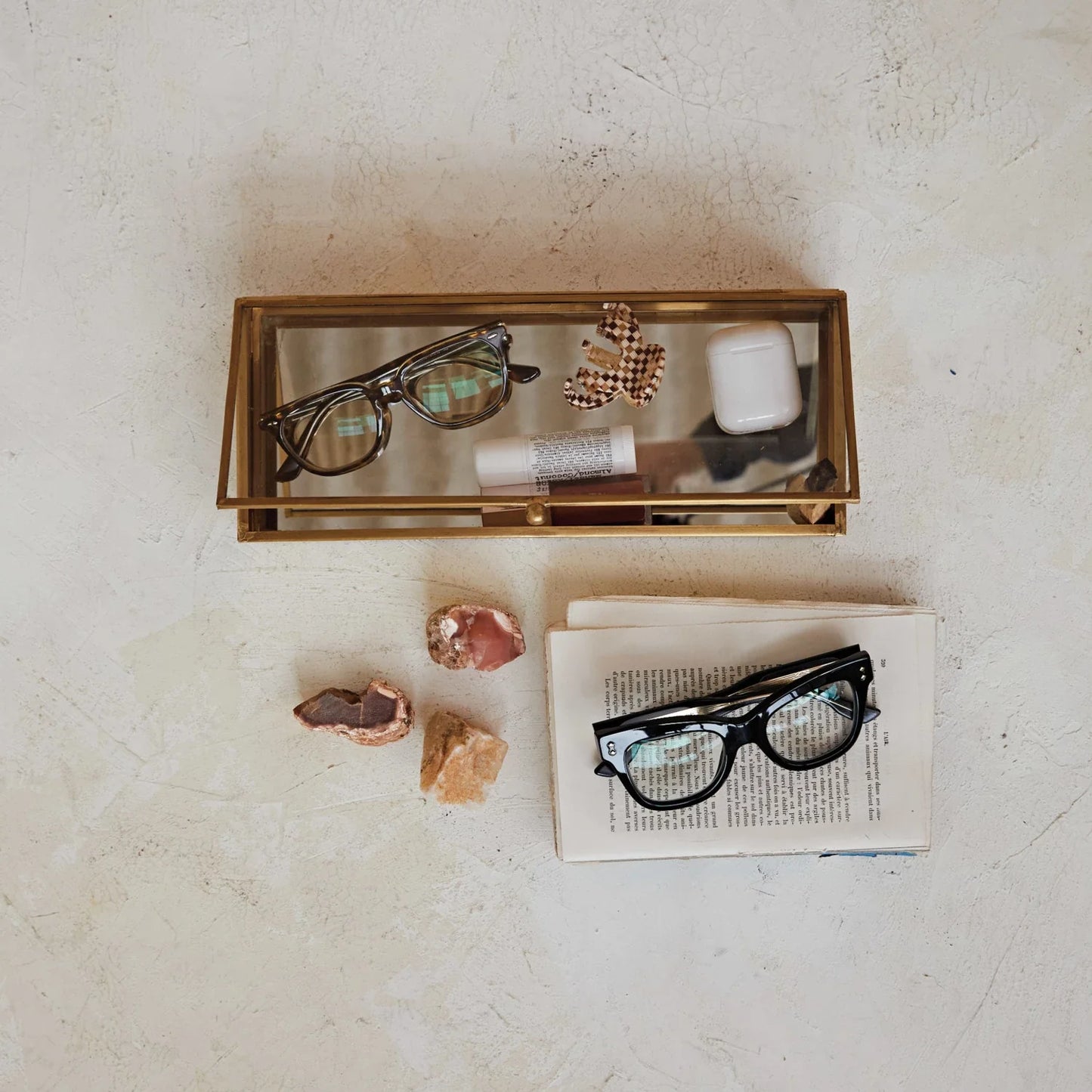 Brass Mirror Box
