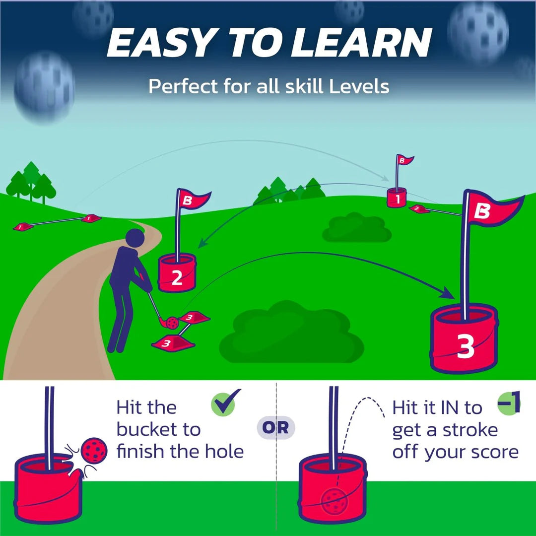 Bucket Golf 3 Hole Bundle