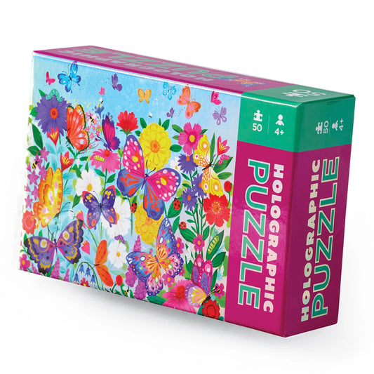 Butterflies Holographic Puzzle 50pc