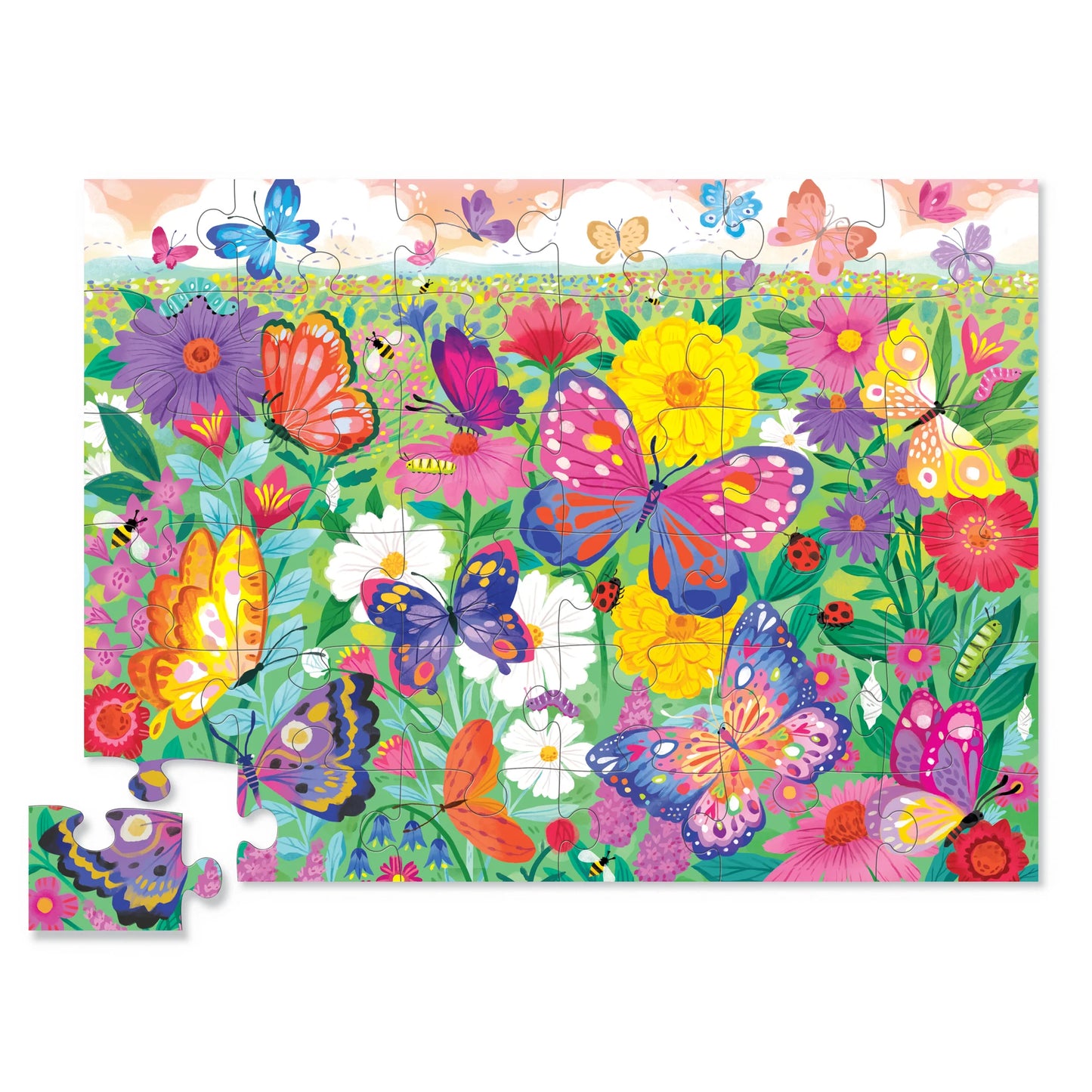 Butterfly Garden Puzzle 36 pc