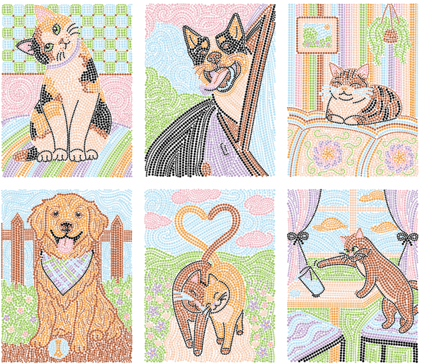 FlowArt- Dot By Letter - Wags & Whiskers