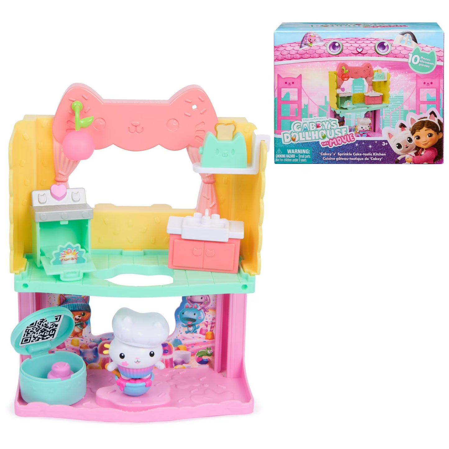 Gabby`s Dollhouse: Cakey's Sprinkle Cake-tastic Kitchen