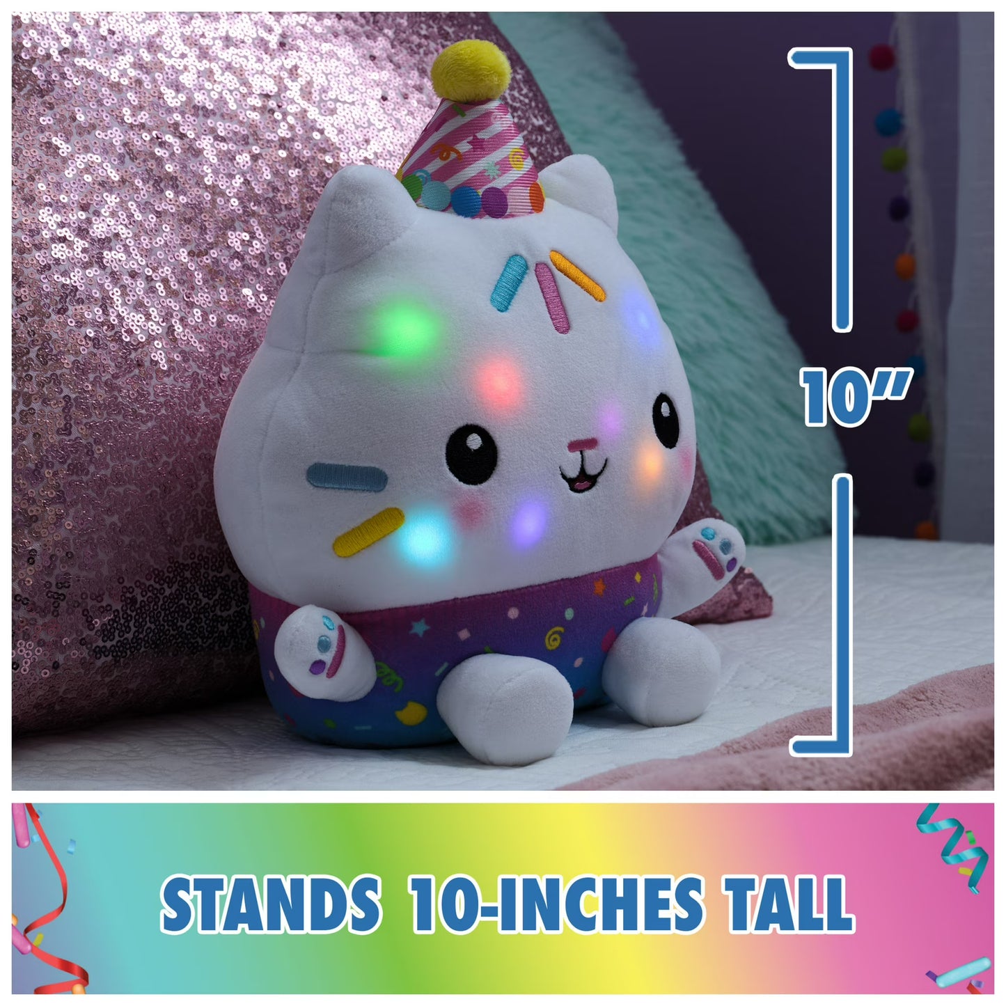 Gabby's Dollhouse Sprinkle Party Cakey Plush