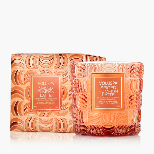 Spiced Pumpkin Latte Classic Candle - Luxe