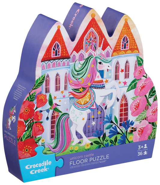 Unicorn Castle Puzzle 36pc