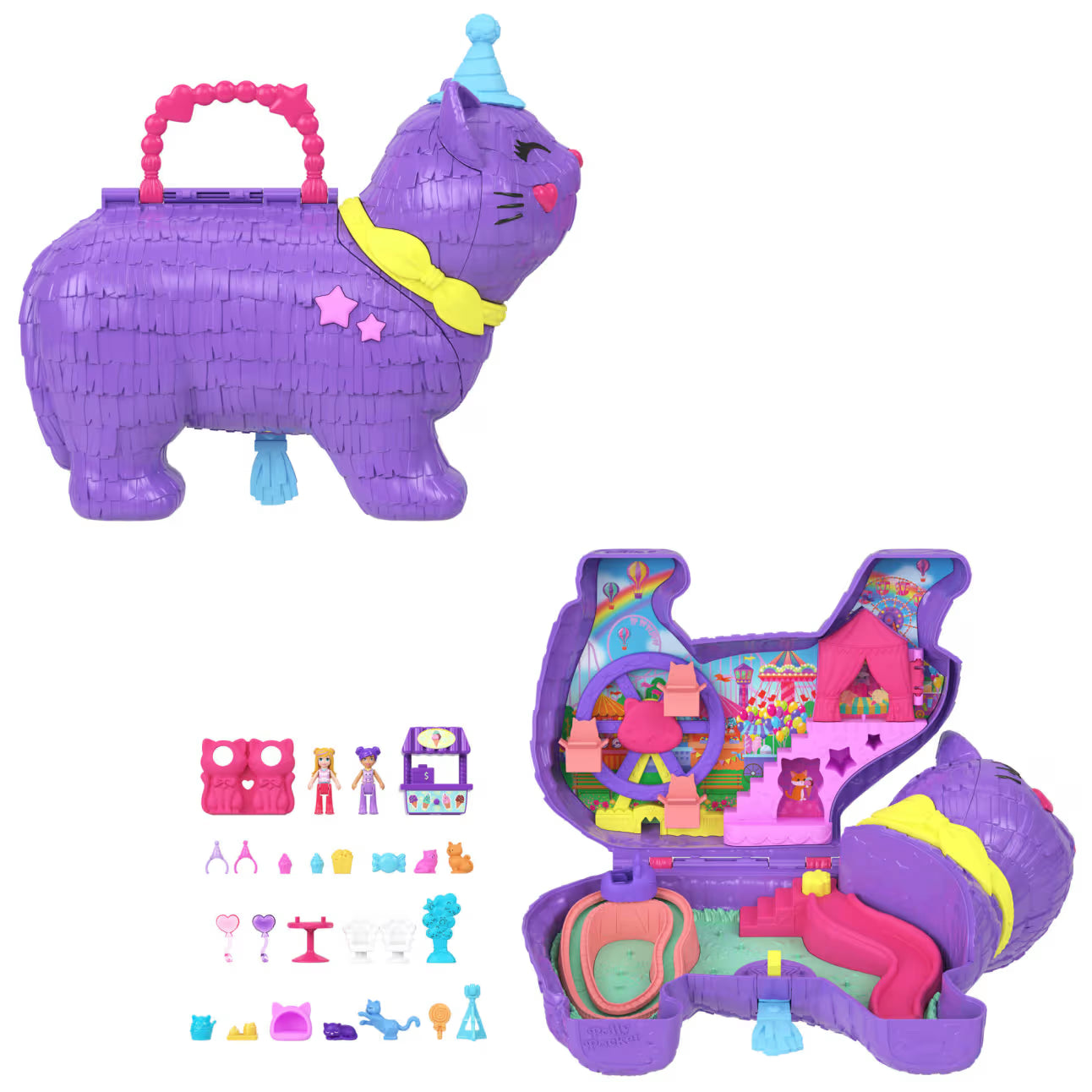 Polly Pocket Celebration Kitty Playset