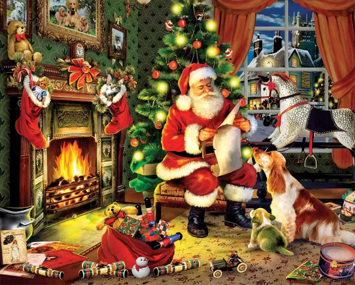 Checking It Twice Puzzle 1000pc