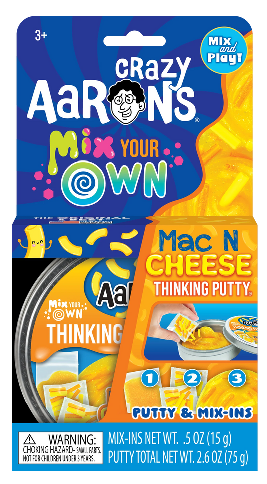 Crazy Aaron's Thinking Putty: Mac N' Cheese