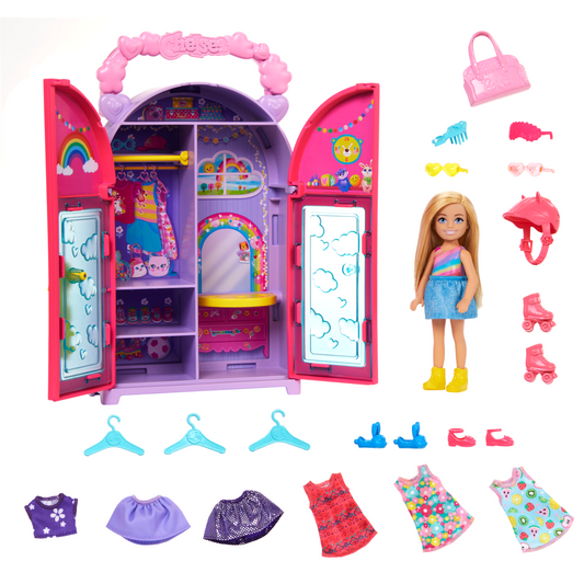 Barbie Chelsea Doll & Closet