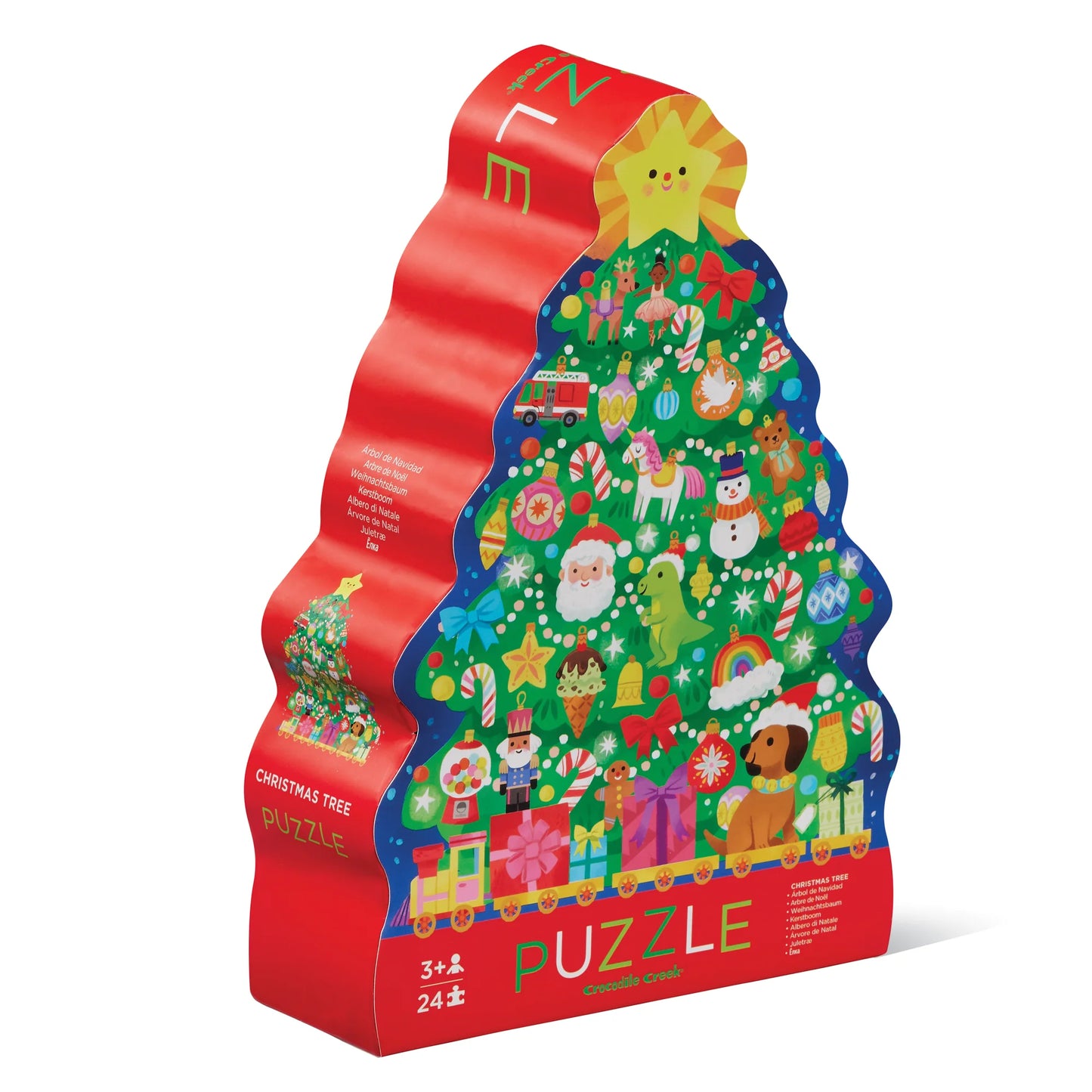Christmas Tree Puzzle 24pc