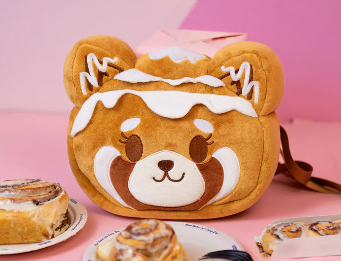 Cinnamon Roll Red Panda Crossbody