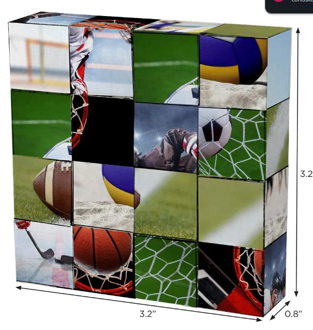 Click Blocks - Sports Puzzle 16 pc.