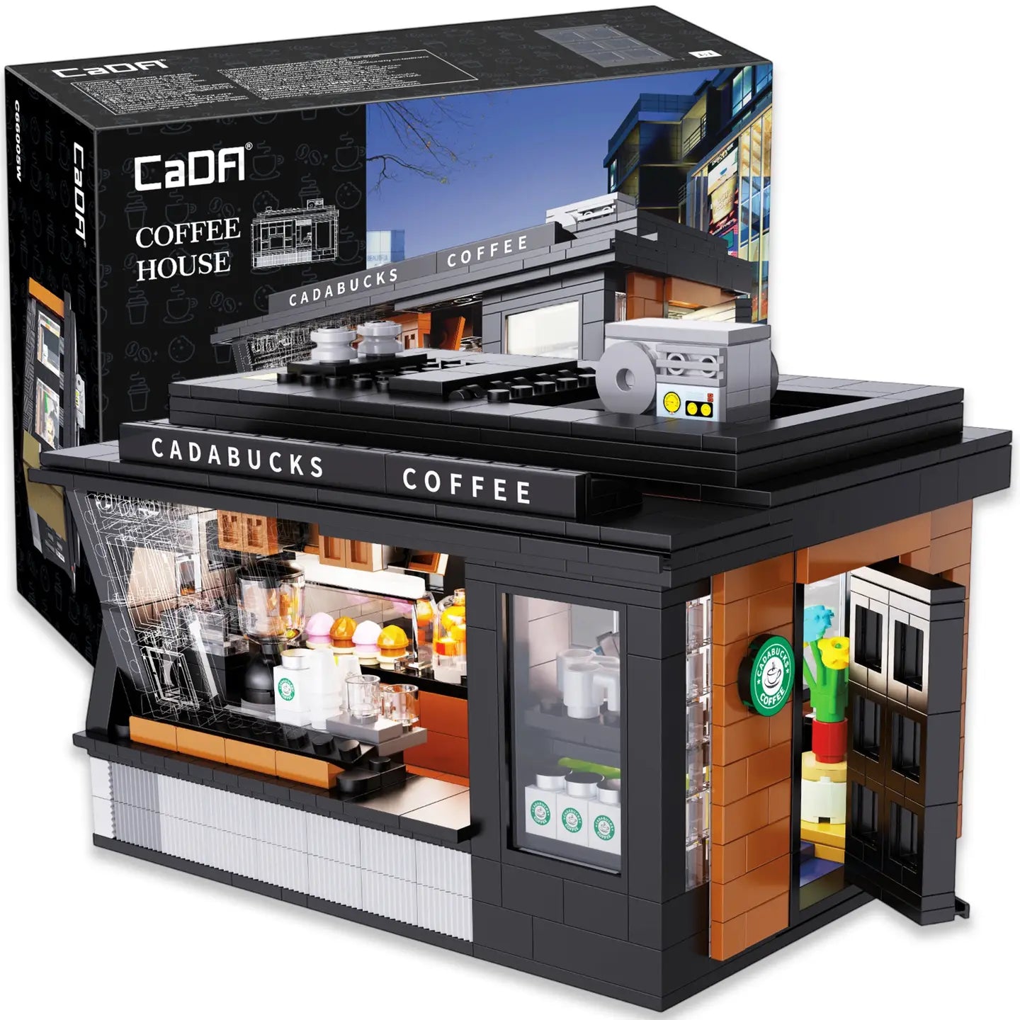 Coffee Shop Building Set