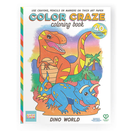 Color Craze Dino Coloring Book