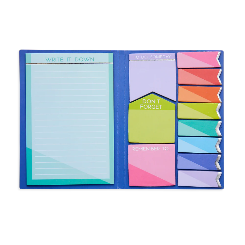 Side Notes Sticky Tab Note Pad - Color Write