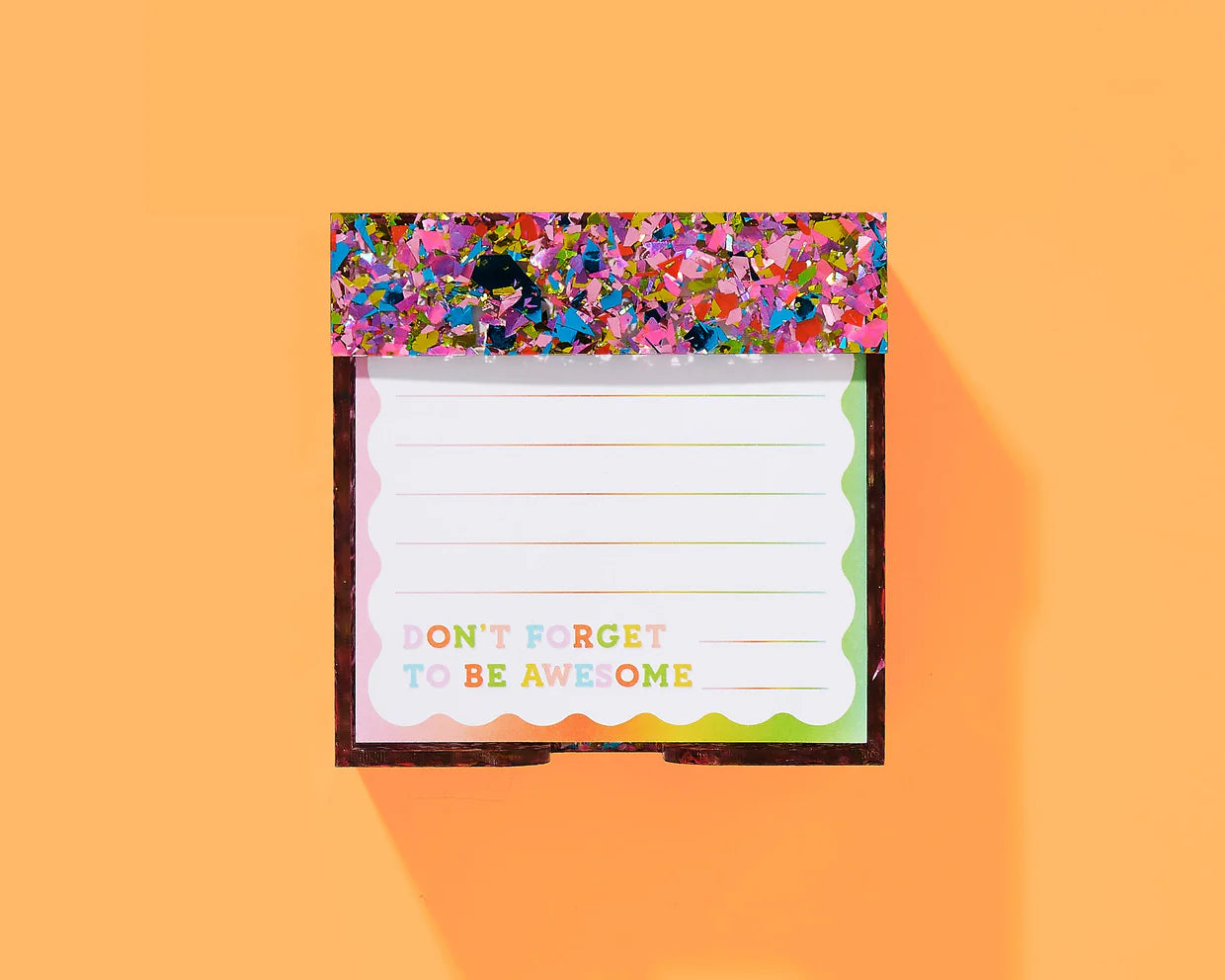 Confetti Note Holder