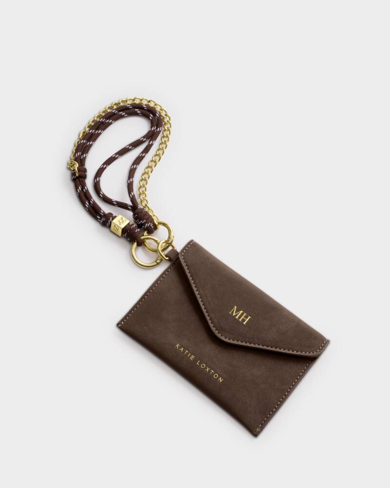 Cord Wallet - Bitter Chocolate