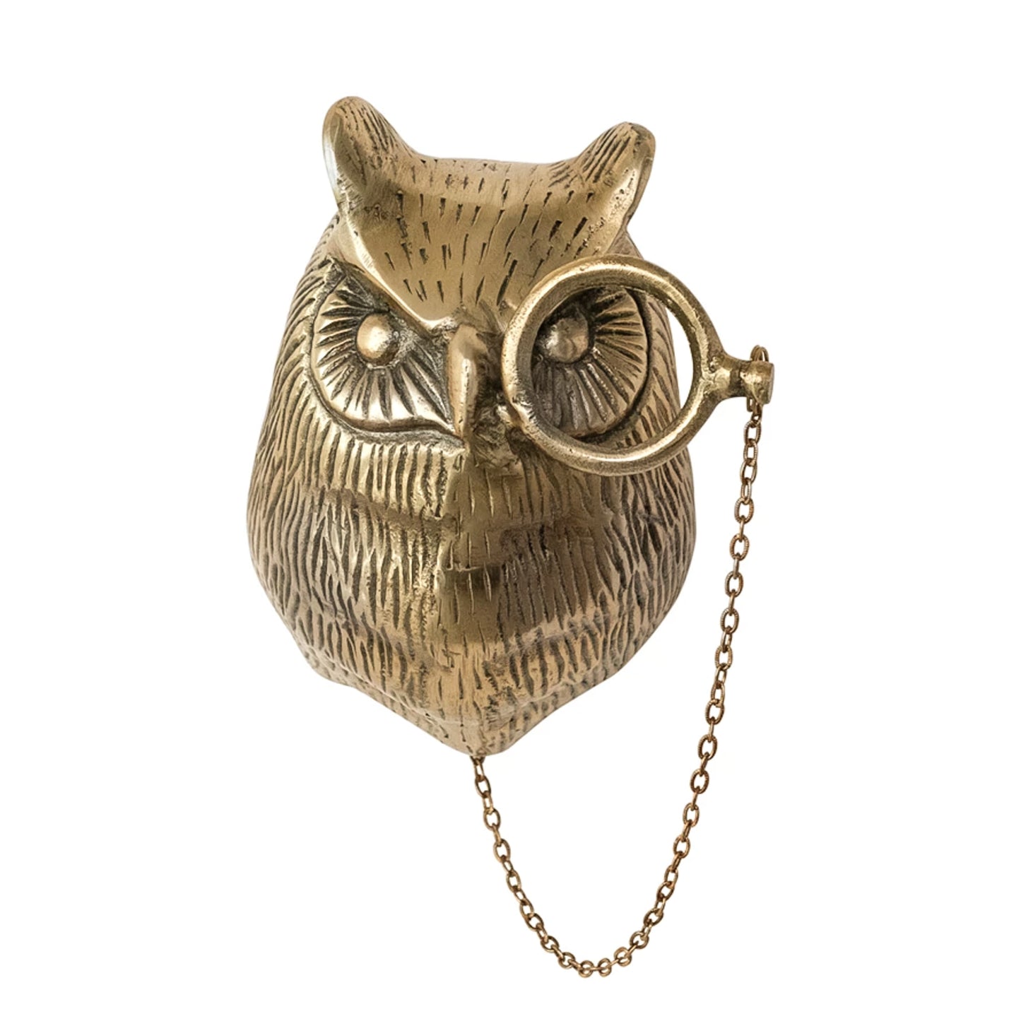 Henry the Owl Wall Mount (Antique Champagne Finish)
