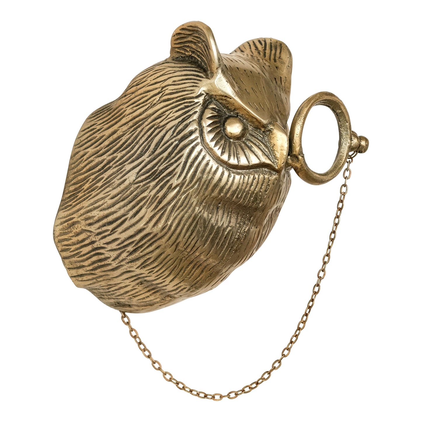 Henry the Owl Wall Mount (Antique Champagne Finish)
