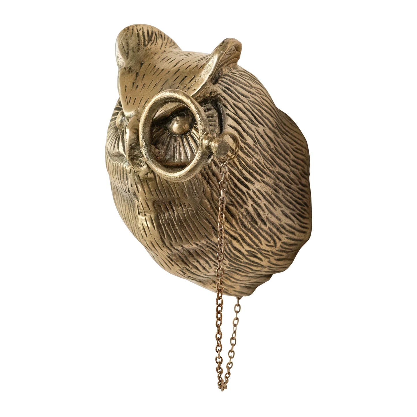 Henry the Owl Wall Mount (Antique Champagne Finish)