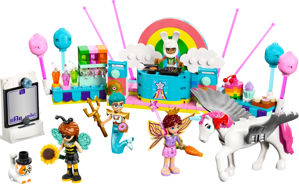 Costume Party with Unicorn & Fairy