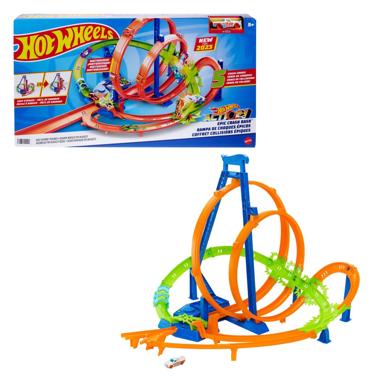 Hot Wheels Epic Crash Dash Set