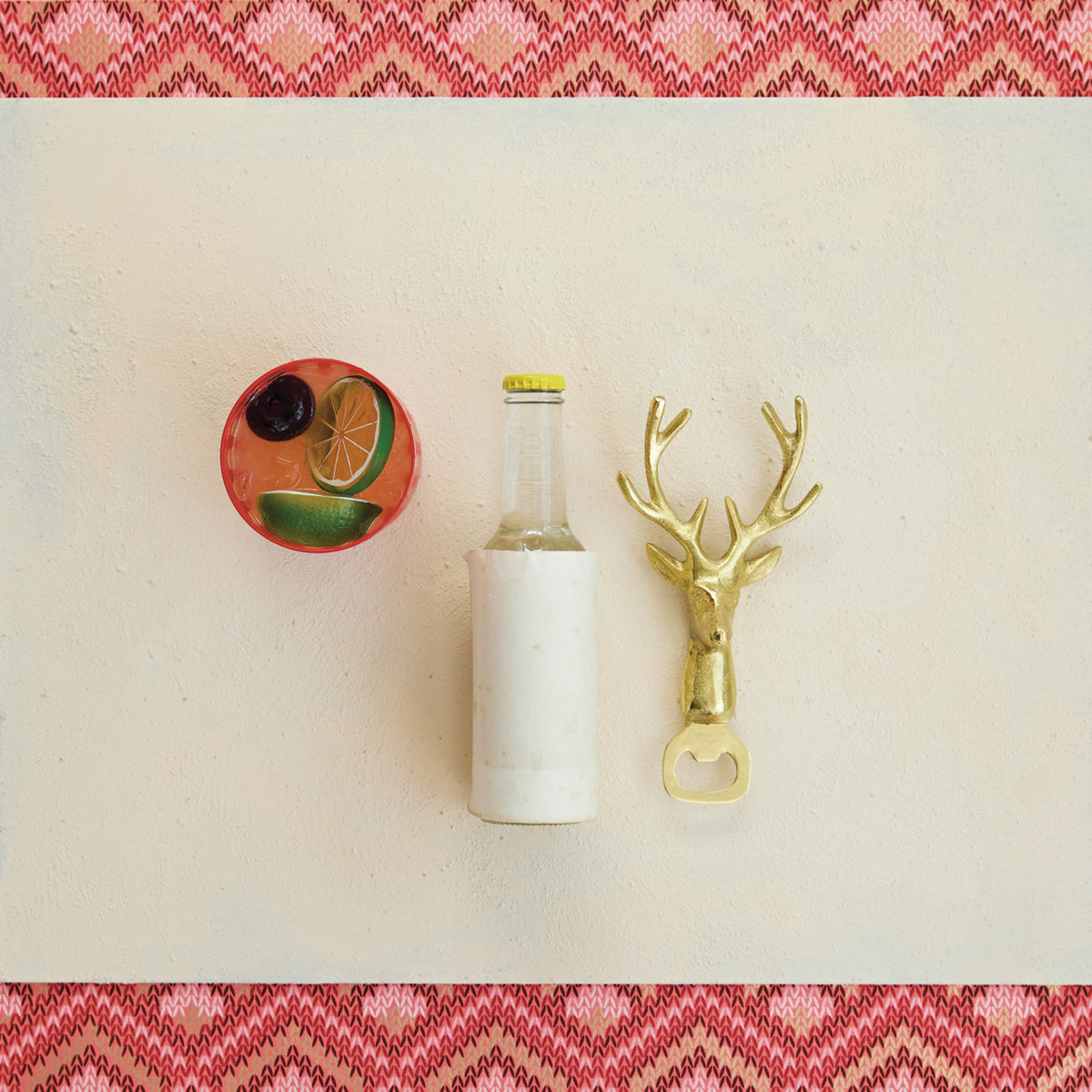 Gold Deer Bottle Opener