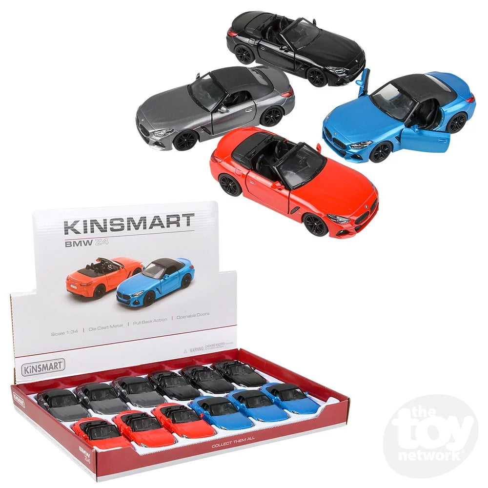 Die-Cast Pull Back BMW Z4