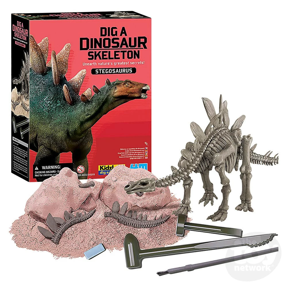 Dig a Dinosaur Skeleton-Stegosaurus