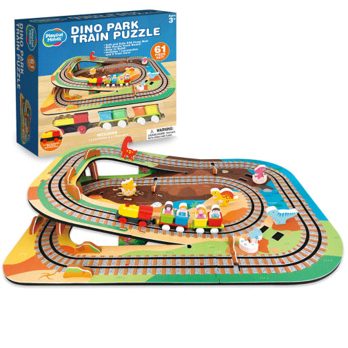 Dino Park Train Puzzle