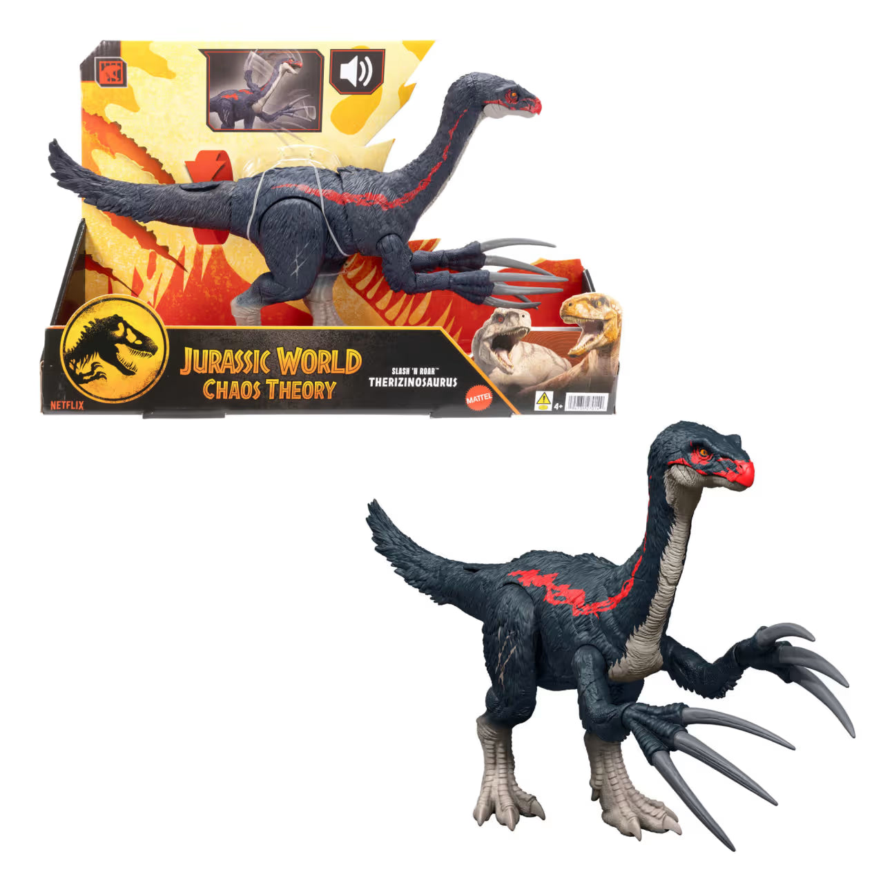 Jurassic World Slash N Roar Therizinosaurus