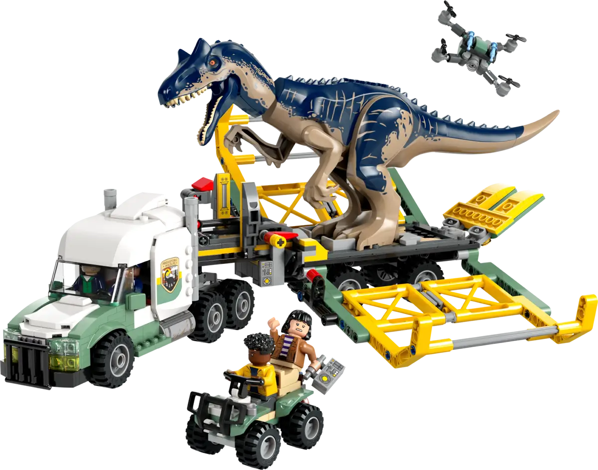 Dinosaur Missions: Allosaurus Transport Truck