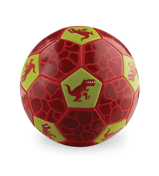 Size 3 Glitter Soccer Ball - Dinosaur