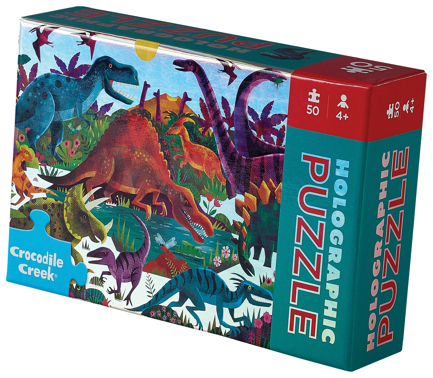 Dinosaurs Holographic Puzzle 50pc