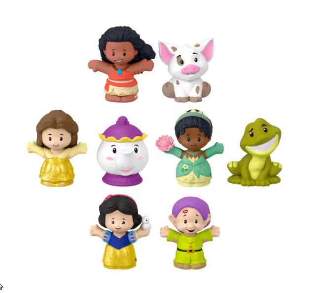 Little People Disney Princess Story Duos Figure 8 Pack